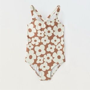 ZARA FLORAL PRINT SWIMSUIT